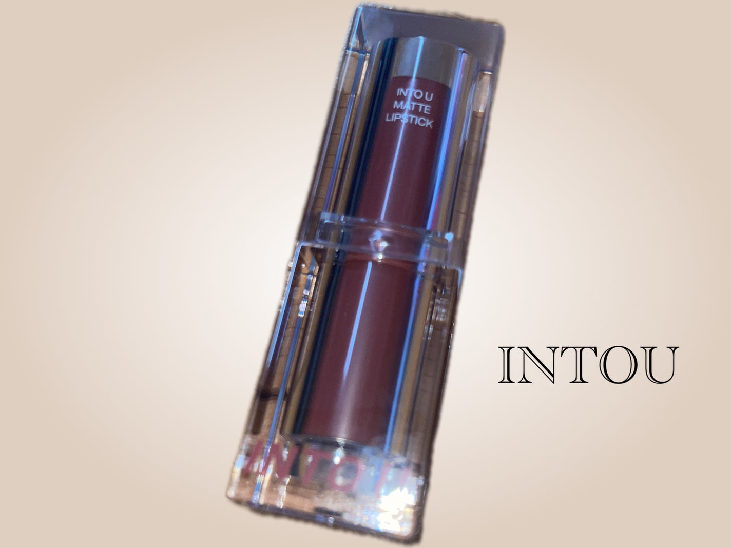 フェザーマットリップスティック/INTO U/口紅を使ったクチコミ(1枚目)