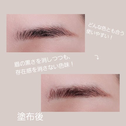 ラブ・ライナー シグネチャーフィットマスカラ<アイブロウ>/ラブ・ライナー/眉マスカラを使ったクチコミ(2枚目)