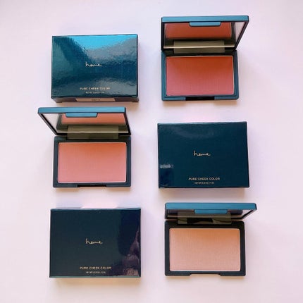 ピュア チーク カラー/heme/パウダーチークを使ったクチコミ(7枚目)