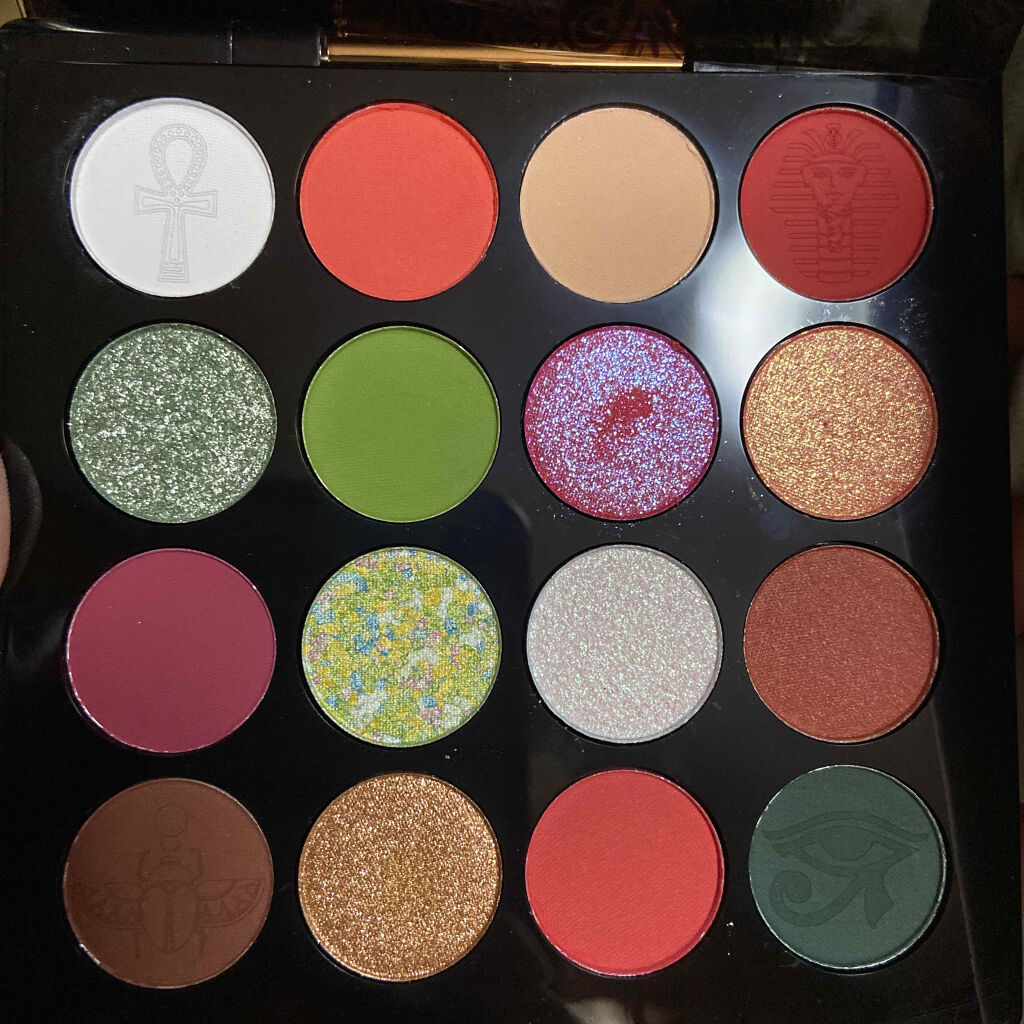 大英博物館 エジプトシリーズ アイシャドウパレット/ZEESEA/アイシャドウパレットを使ったクチコミ（2枚目）