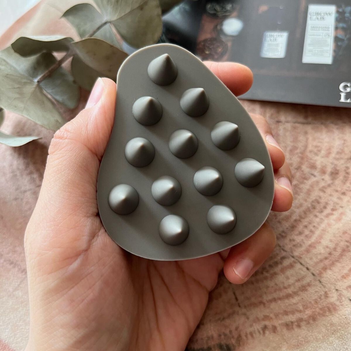 スカルプブラシ/GROW LAB/スカルプブラシを使ったクチコミ(2枚目)