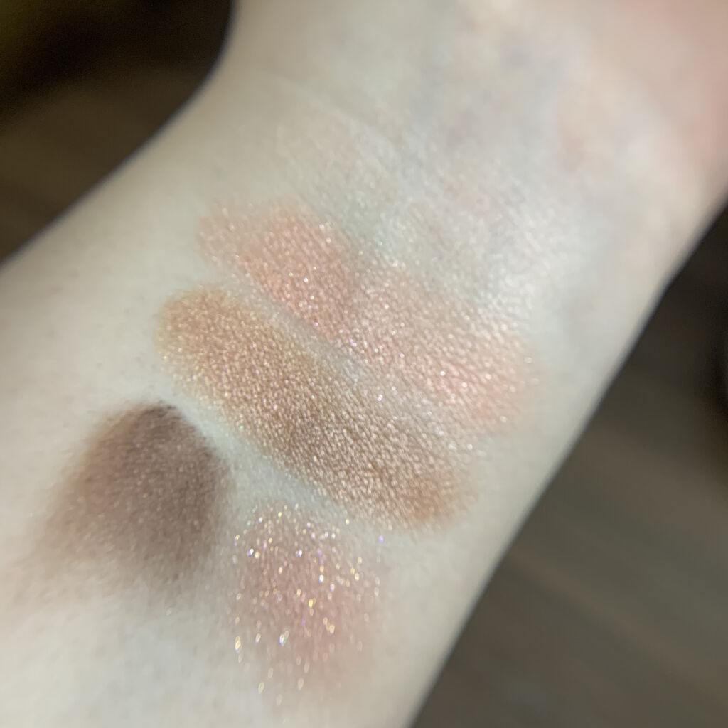 ショコラスウィート アイズ 022 ジューシーアプリコットショコラ/リンメル ロンドン/アイシャドウパレットを使ったクチコミ（2枚目）