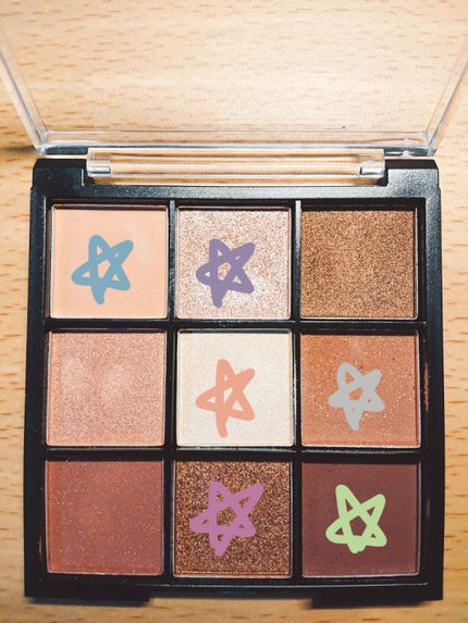 UR GLAM BLOOMING EYE COLOR PALETTE/U R GLAM/アイシャドウパレットを使ったクチコミ(2枚目)