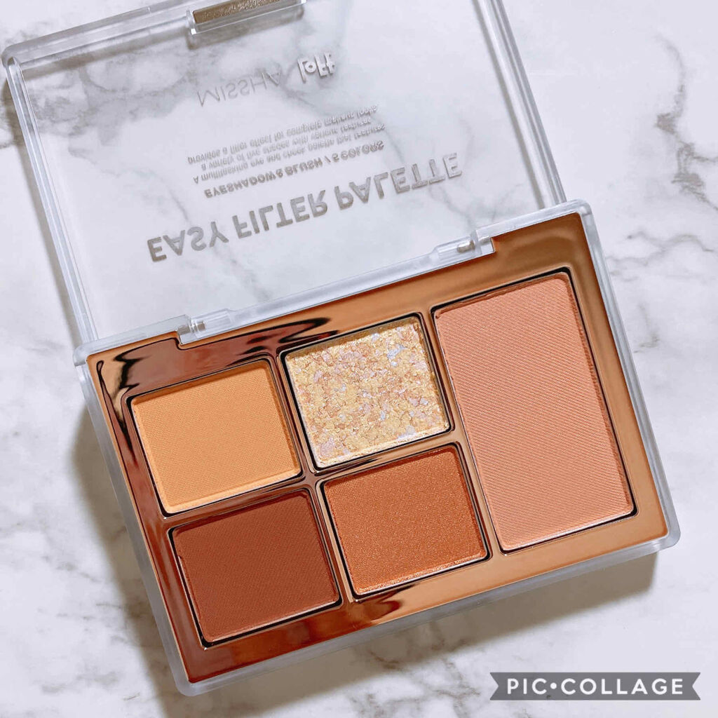 MISSHA イージー フィルター シャドウパレット LO(ロフト限定カラー)/MISSHA/アイシャドウパレットを使ったクチコミ（2枚目）