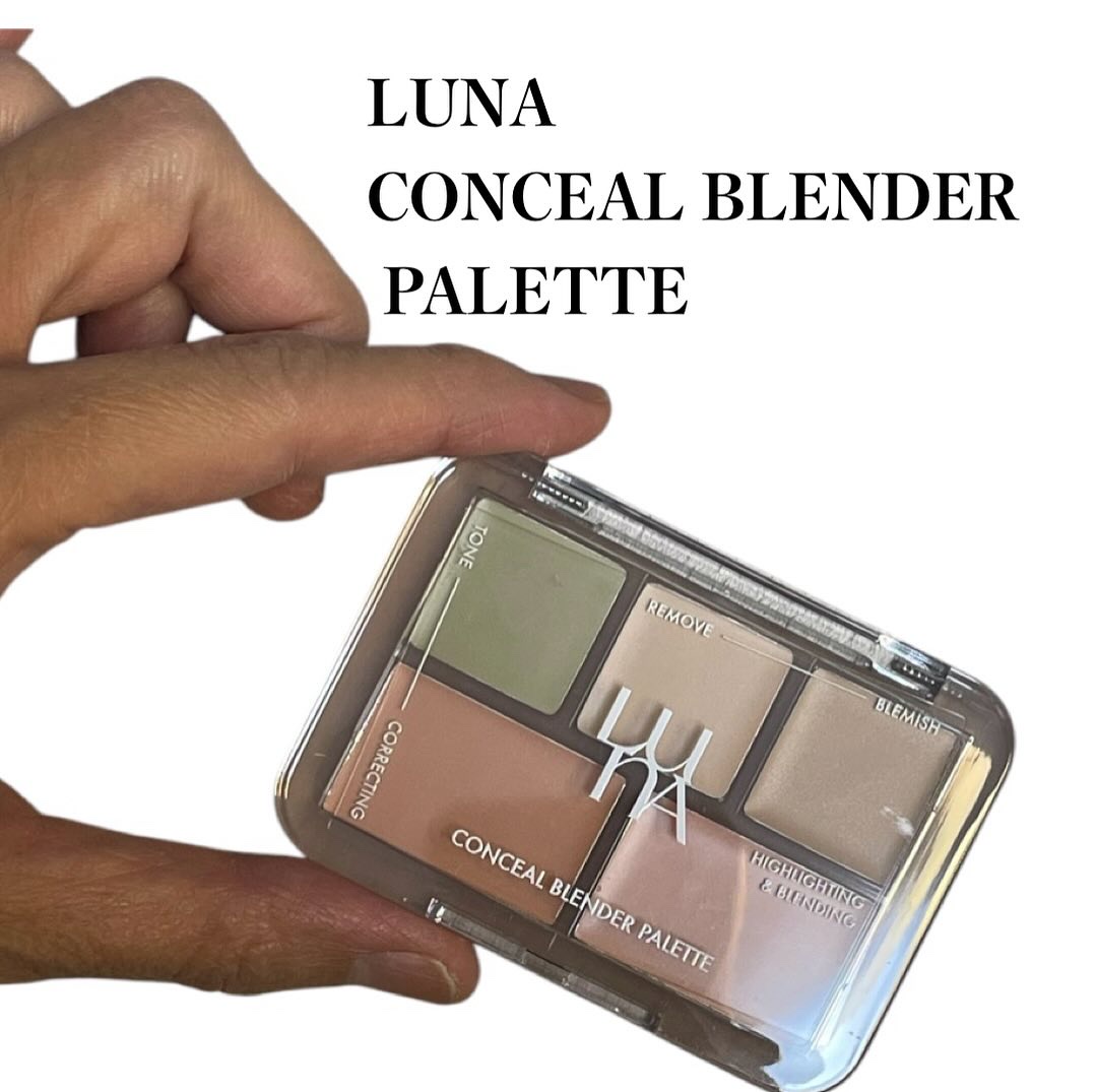 コンシールブレンダーパレット/LUNA/パレットコンシーラーを使ったクチコミ（1枚目）