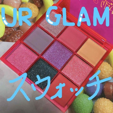 UR GLAM　BLOOMING EYE COLOR PALETTE/U R GLAM/アイシャドウパレットを使ったクチコミ（1枚目）