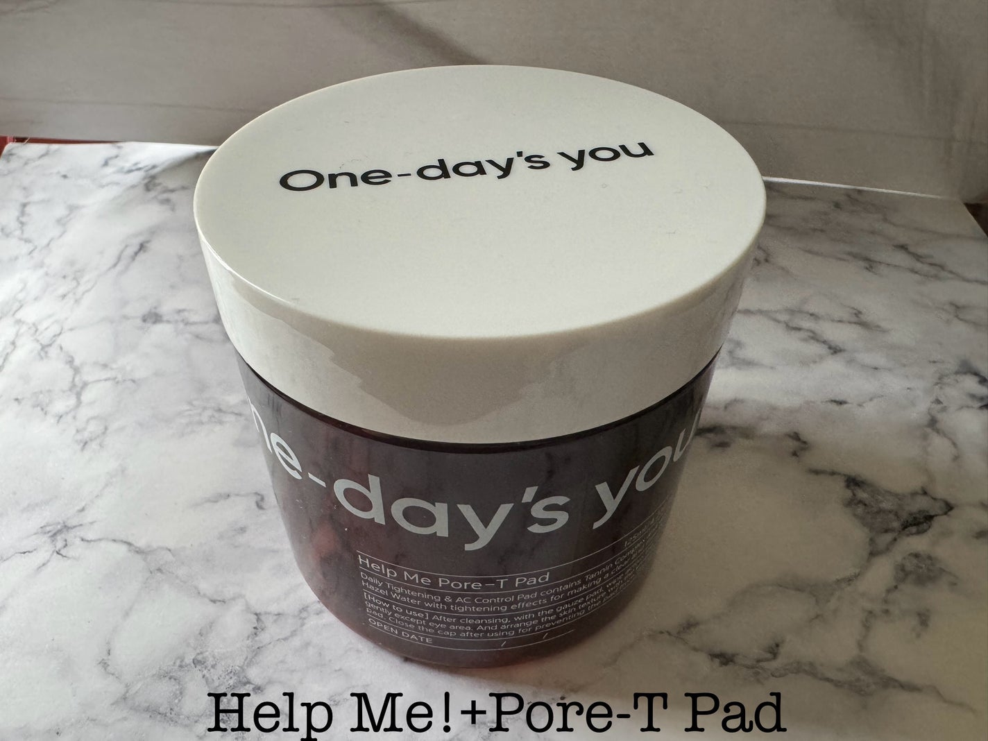 ヘルプミー! ポア-Tパッド/One-day's you/トナーパッドを使ったクチコミ(2枚目)