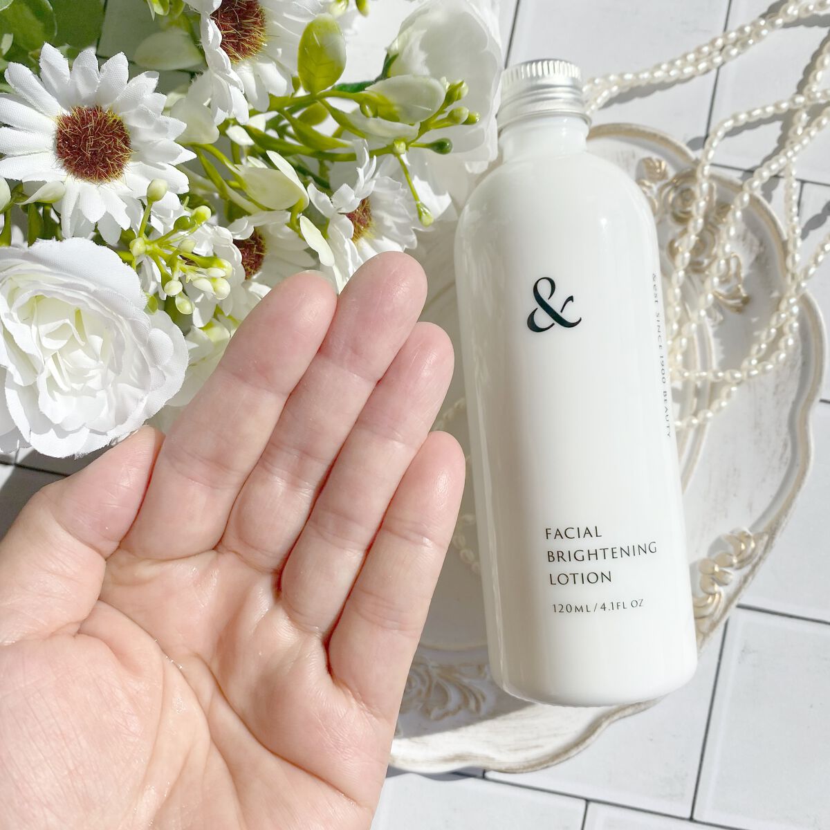 薬用ブライドニングローション/&est/化粧水を使ったクチコミ（2枚目）