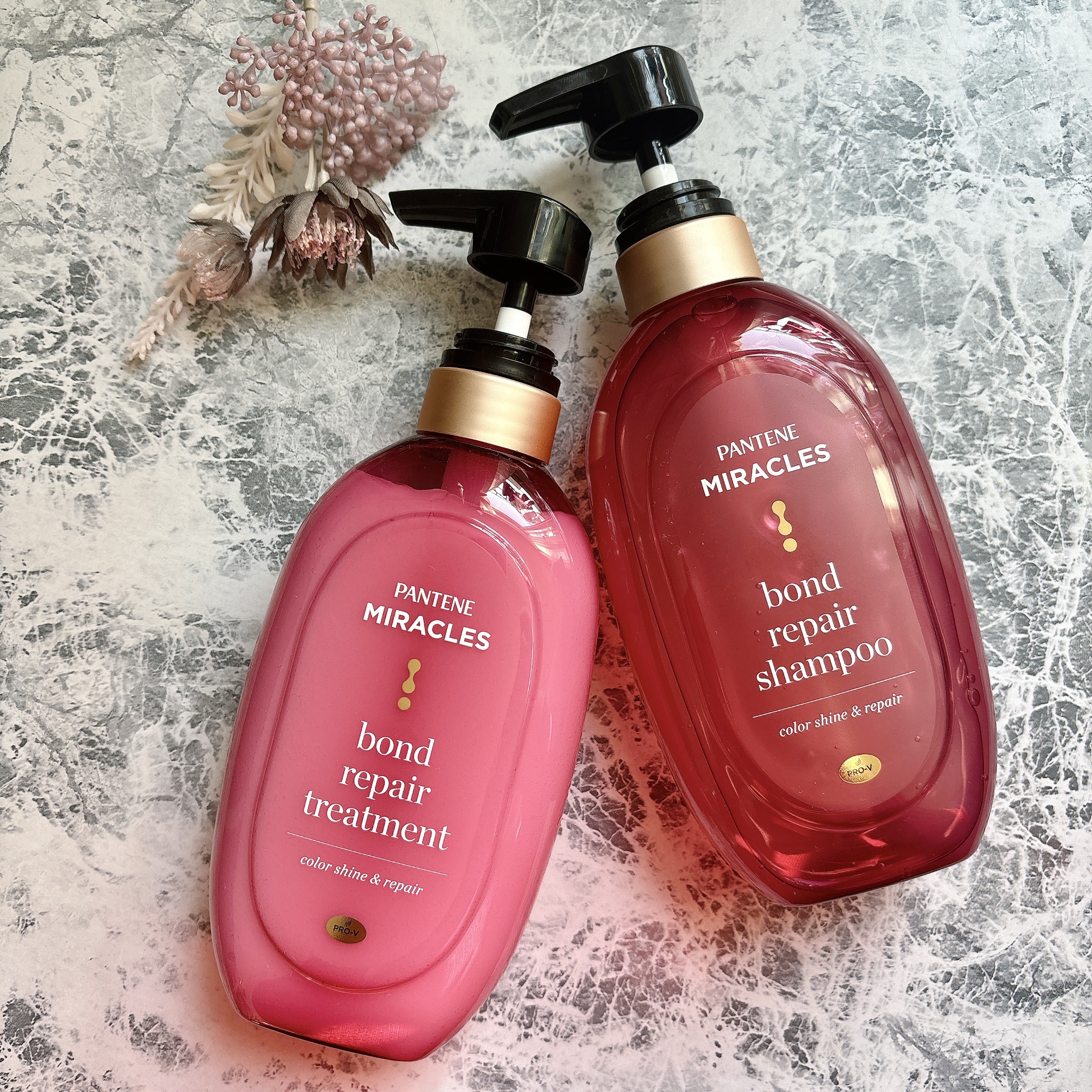 ボンド リペア (カラーシャイン & リペア) シャンプー ＆ トリートメント/パンテーン/市販シャンプーを使ったクチコミ（1枚目）