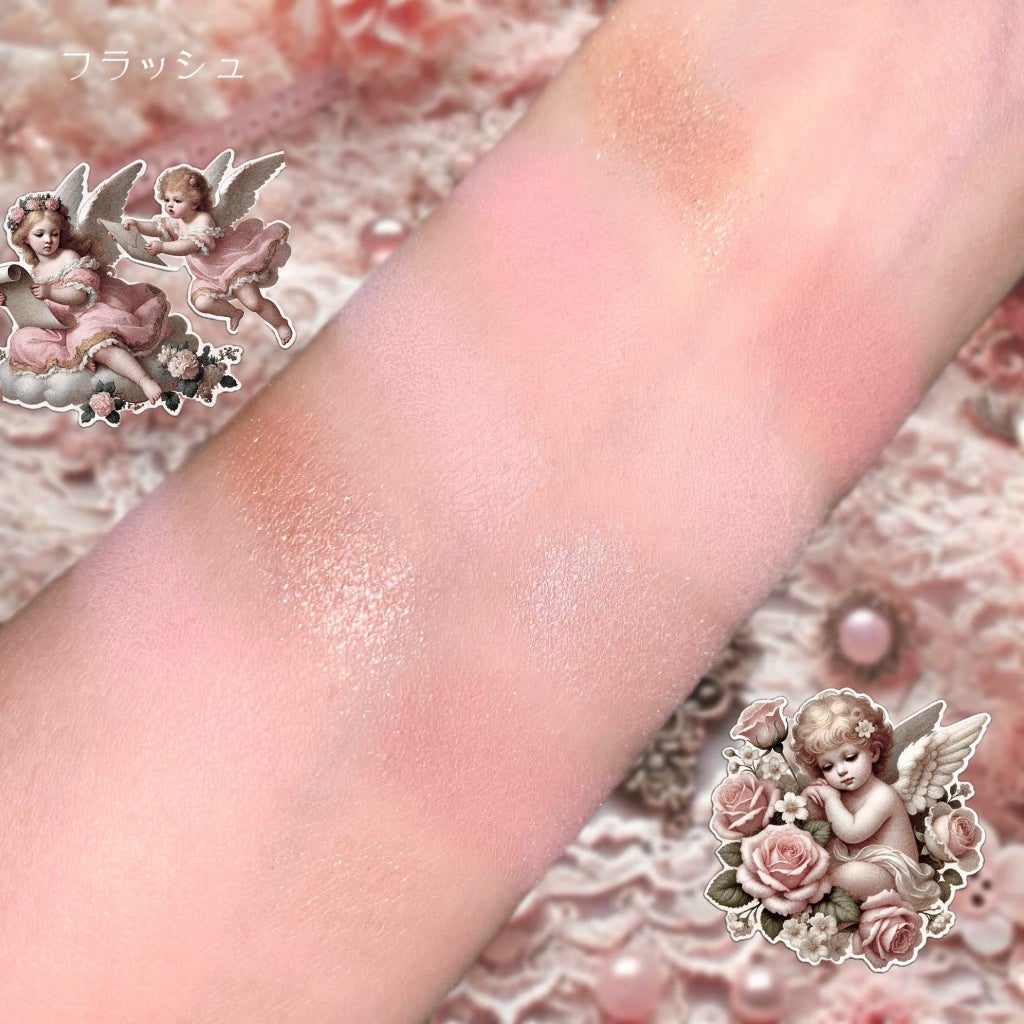天使の額縁シリーズ 遊興者リトルエンジェルフォトフレームアイシャドウ/CHEERFLOR/アイシャドウパレットを使ったクチコミ(5枚目)