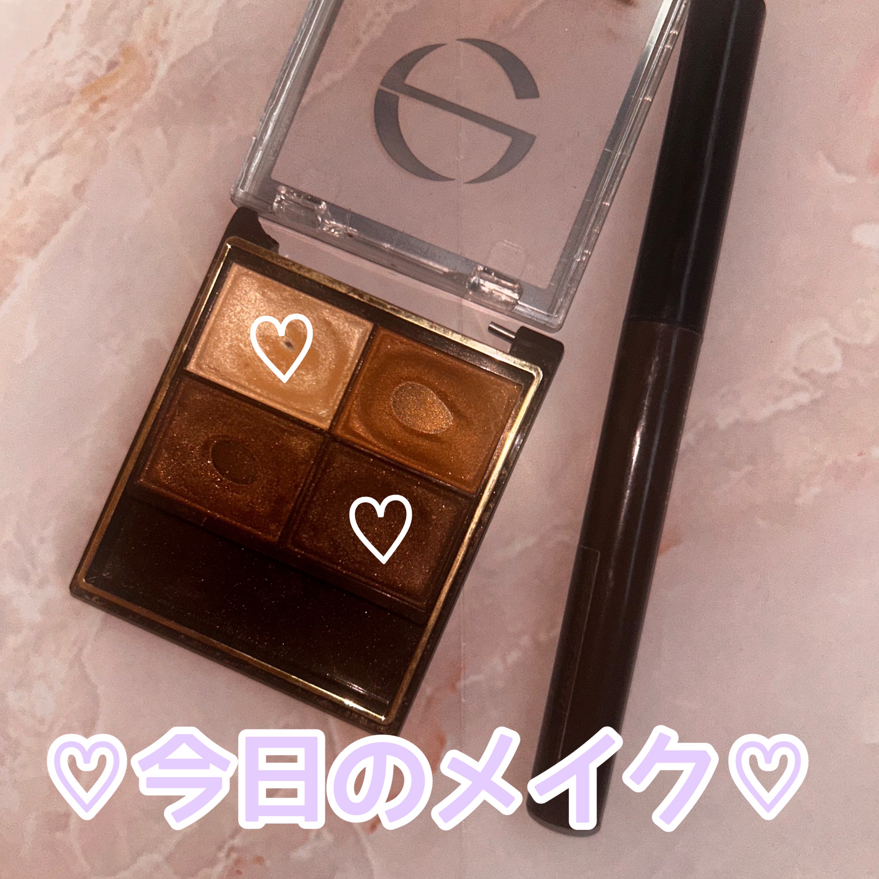 ビューティフルステイ リキッドライナー BR300 ダークブラウン/ESPRIQUE/リキッドアイライナーを使ったクチコミ（1枚目）