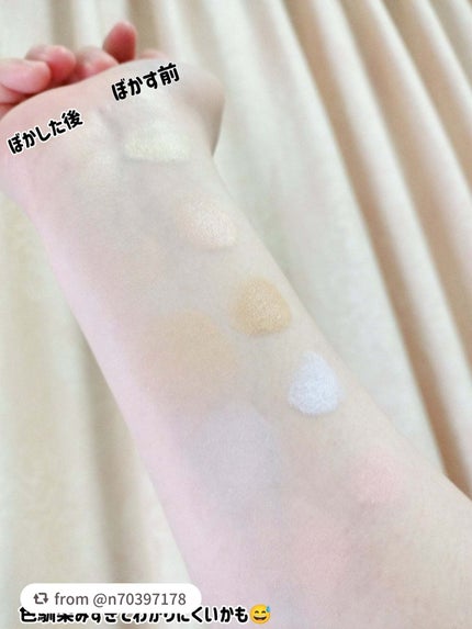 コンシールブレンダーパレット/LUNA/パレットコンシーラーを使ったクチコミ(5枚目)