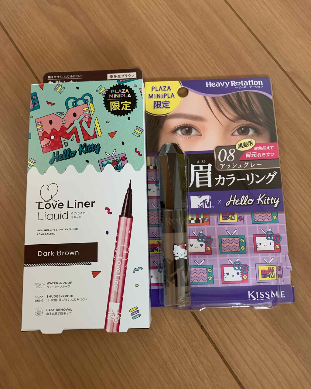 ラブライナー リキッド 「ハローキティ×MTV」限定デザイン/ラブ・ライナー/リキッドアイライナーを使ったクチコミ（1枚目）