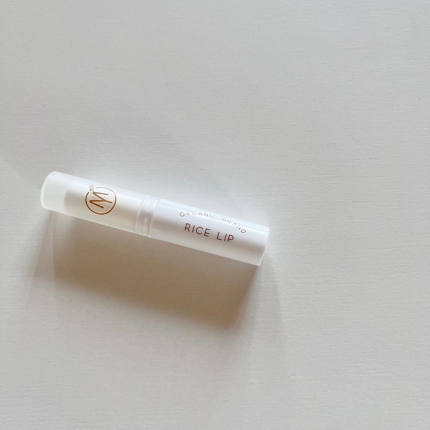 マイオーガニー！ ライスリップ(無香料)/マイオーガニー/リップクリームを使ったクチコミ（1枚目）