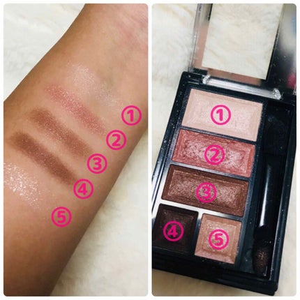 ショコラスウィート アイズ/リンメル ロンドン/アイシャドウパレットを使ったクチコミ(2枚目)