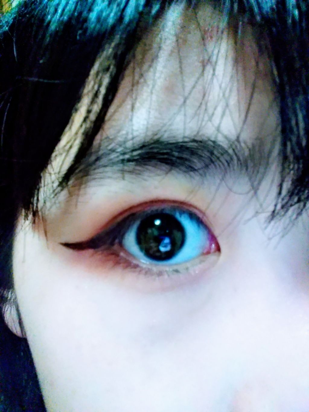 ラスティングリキッドライナー/キャンメイク/リキッドアイライナーを使ったクチコミ（2枚目）