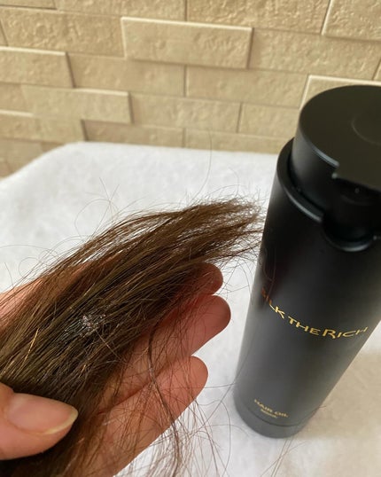 ザ・リッチ ヘアオイルMNM/SILK THE RICH/ヘアオイルを使ったクチコミ(2枚目)