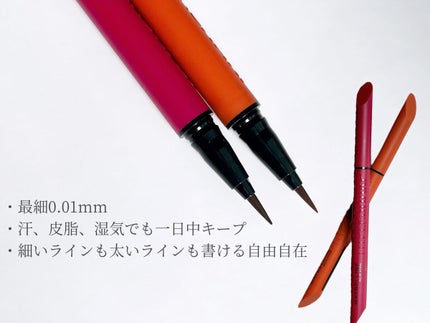 ウルトラカラー アイライナー/MAYBELLINE NEW YORK/リキッドアイライナーを使ったクチコミ(3枚目)