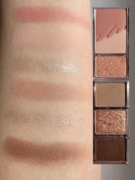 プロ アイパレット ミニ/CLIO/アイシャドウパレットを使ったクチコミ(5枚目)