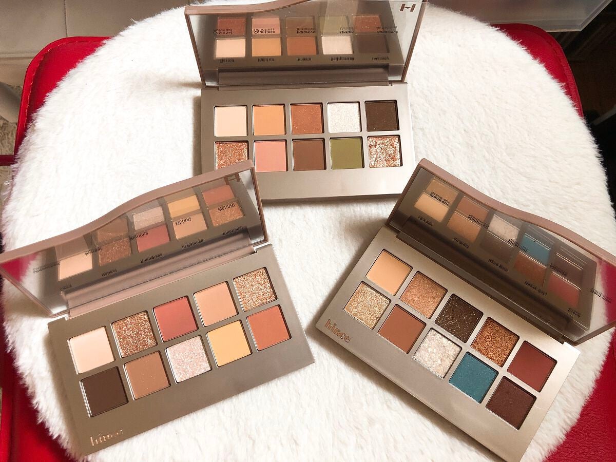 ニューデップスアイシャドウパレット/hince/アイシャドウパレットを使ったクチコミ(1枚目)