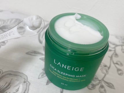 シカスリーピングマスク/LANEIGE/フェイスクリームを使ったクチコミ(3枚目)