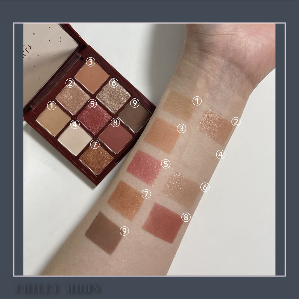 プレイカラーアイシャドウ チリムーン/ETUDE/アイシャドウパレットを使ったクチコミ（3枚目）