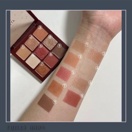 プレイカラーアイシャドウ チリムーン/ETUDE/アイシャドウパレットを使ったクチコミ(3枚目)