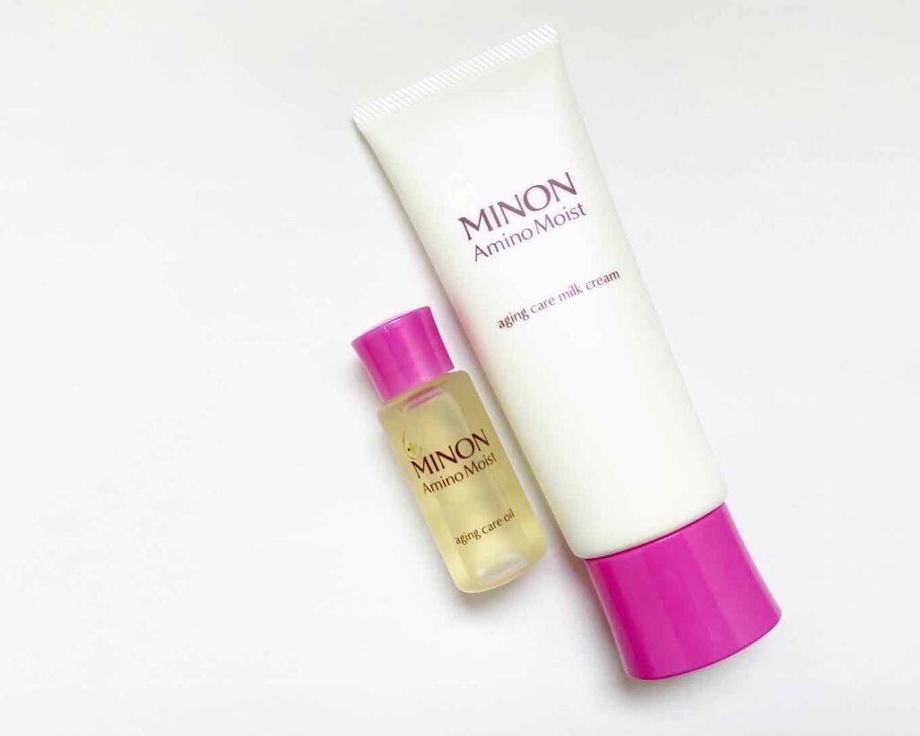 アミノモイスト エイジングケア ミルククリーム/ミノン/フェイスクリームを使ったクチコミ（1枚目）