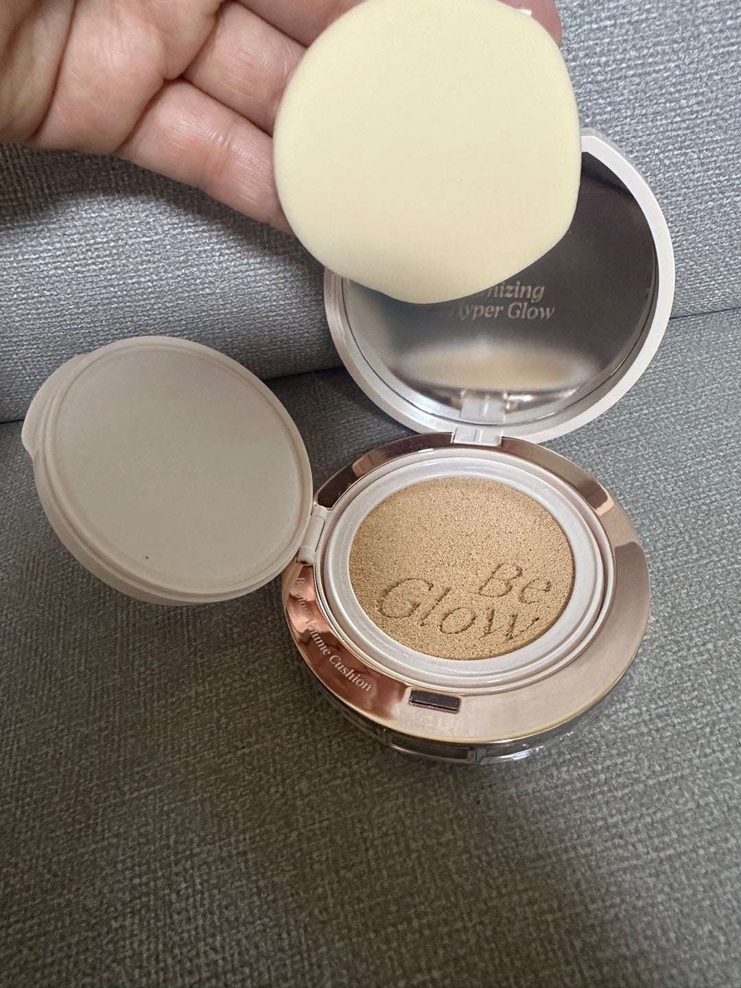 エスポア ビーグロー ボリュームクッション/espoir/クッションファンデーションを使ったクチコミ(2枚目)