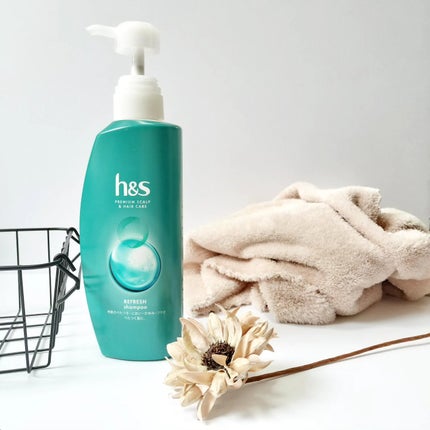 リフレッシュ シャンプー/コンディショナー/h&s/頭皮ケアを使ったクチコミ(1枚目)