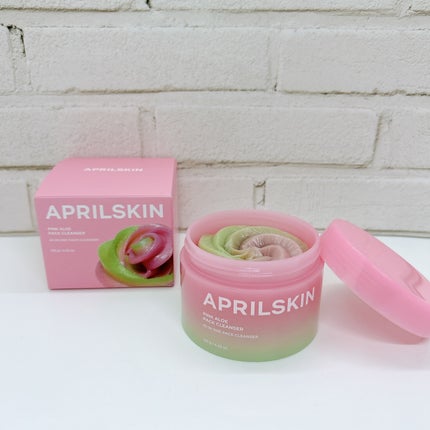 ピンクアロエメレンゲクレンザー/APRILSKIN/その他洗顔料を使ったクチコミ(1枚目)