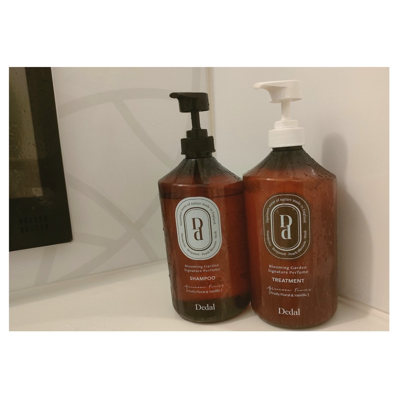 ブルーミングガーデンシグネチャーパフュームシャンプー/トリートメント　モーニングブーケ/Dedal/シャンプー・コンディショナーを使ったクチコミ（1枚目）