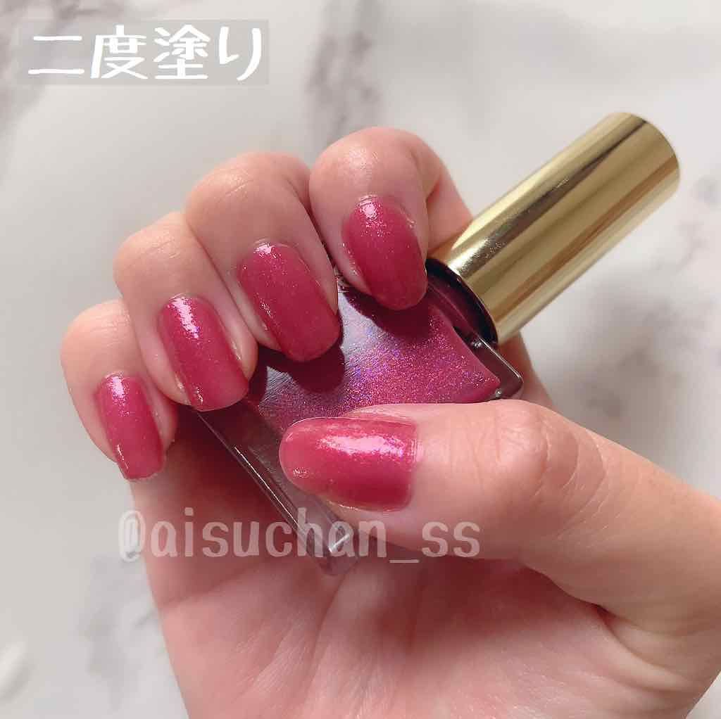 エクセル ネイルポリッシュ N NL16 カシスシロップ/excel/マニキュアを使ったクチコミ（3枚目）