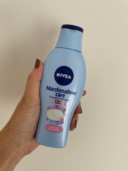 マシュマロケアボディミルク シルキーフラワーの香り/ニベア/ボディミルクを使ったクチコミ(1枚目)