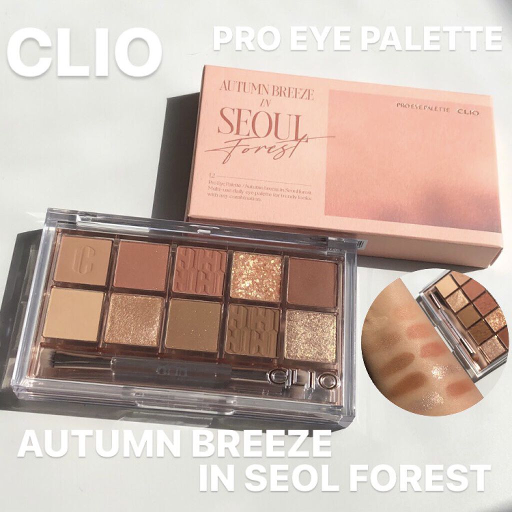 プロ アイ パレット/CLIO/アイシャドウパレットを使ったクチコミ（1枚目）