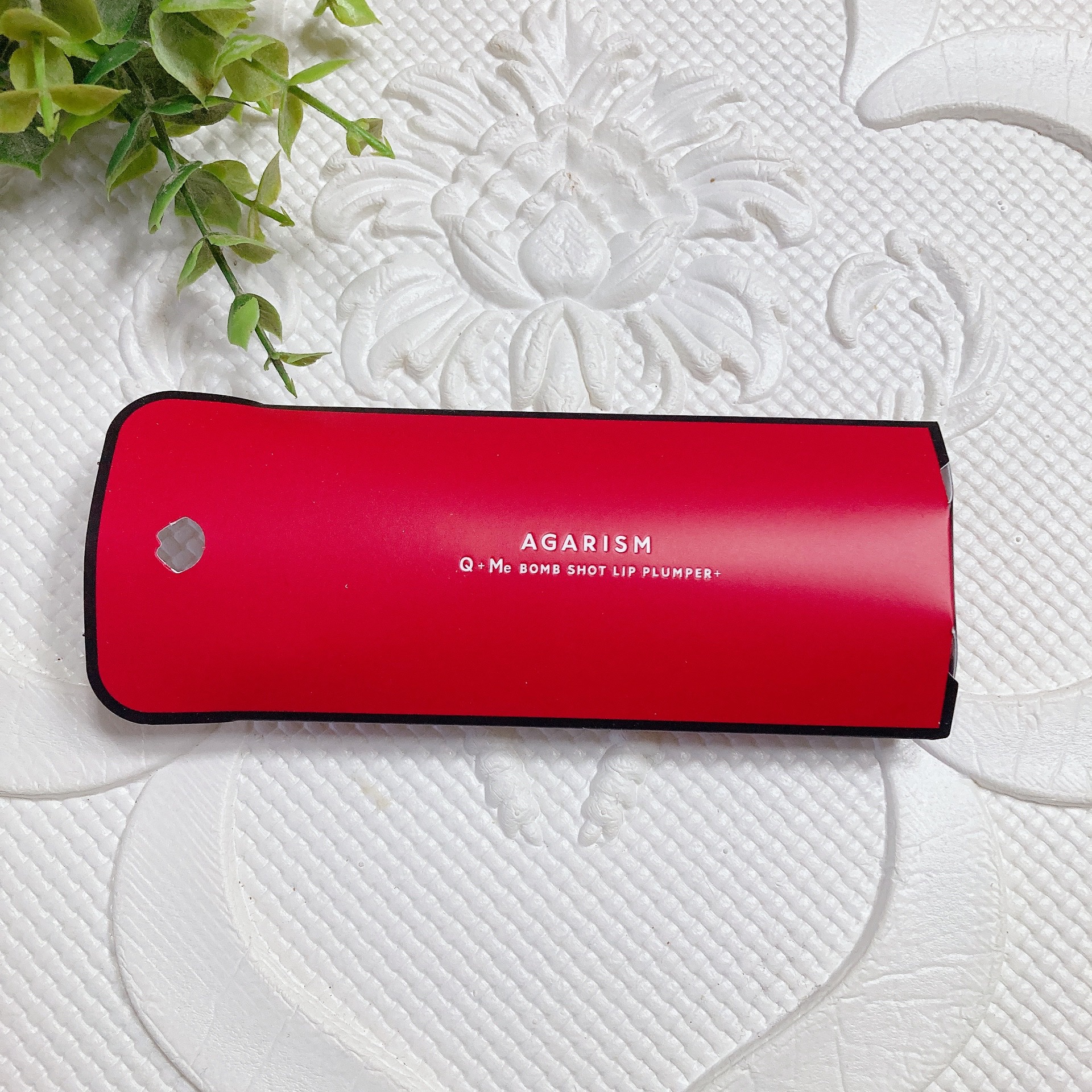 Q+Me　ボムショットリッププランパー+/AGARISM/リッププランパーを使ったクチコミ（2枚目）