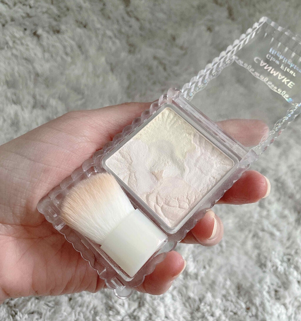 グロウフルールハイライター/キャンメイク/パウダーハイライトを使ったクチコミ(2枚目)