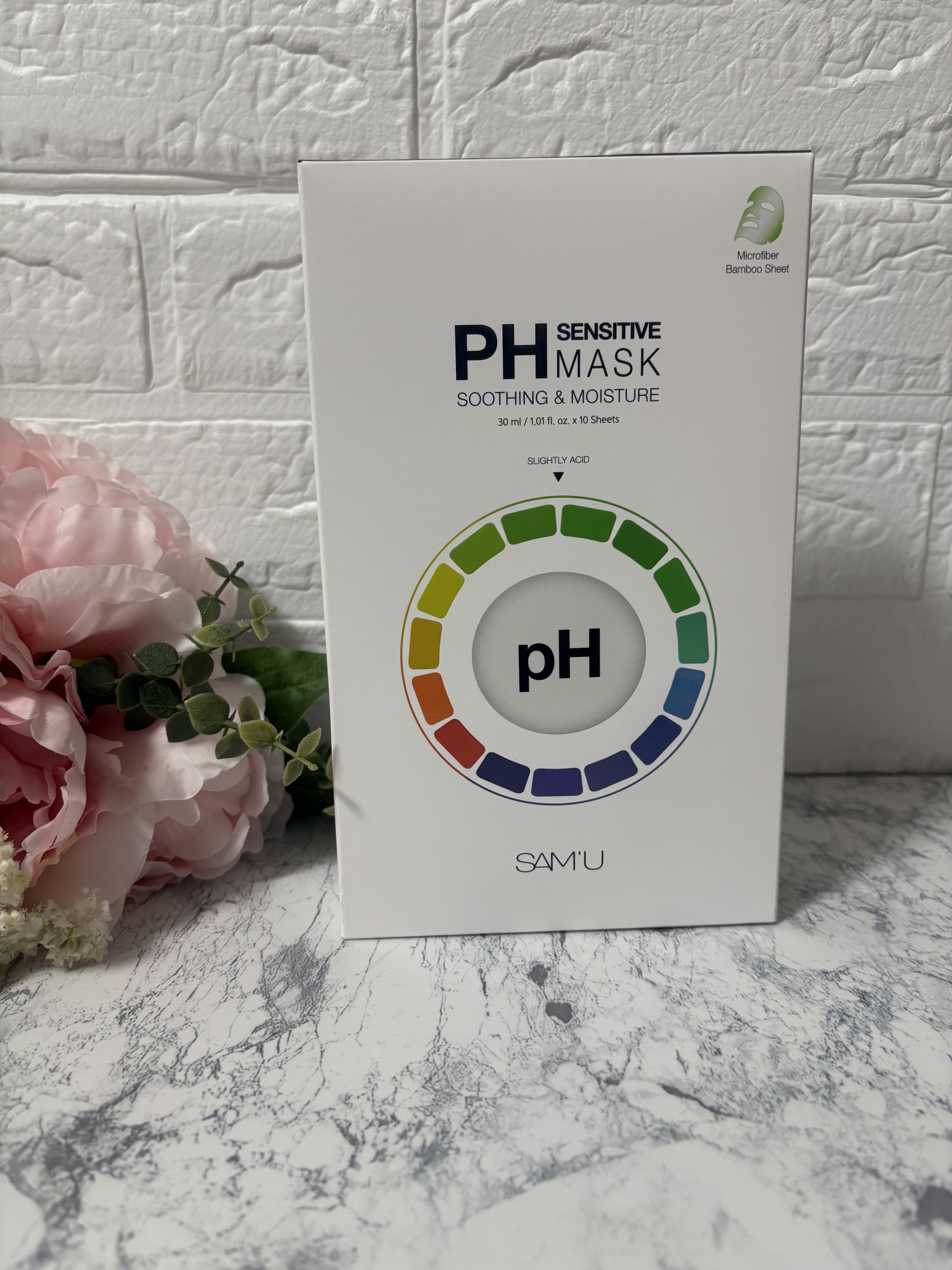 PHセンシティブマスクスージング＆モイスト/SAM&#39;U/シートマスク・パックを使ったクチコミ（1枚目）