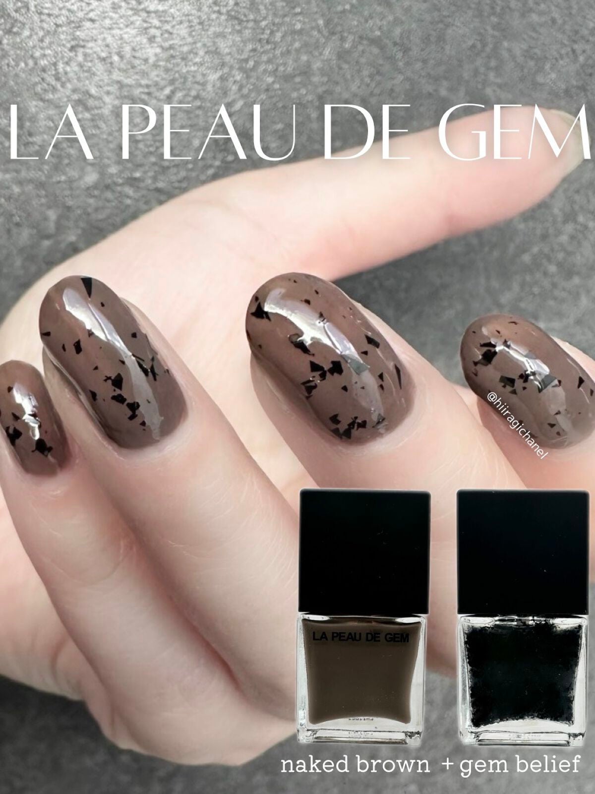 LA PEAU DE GEM nail polish/la peau de gem./マニキュアを使ったクチコミ(1枚目)
