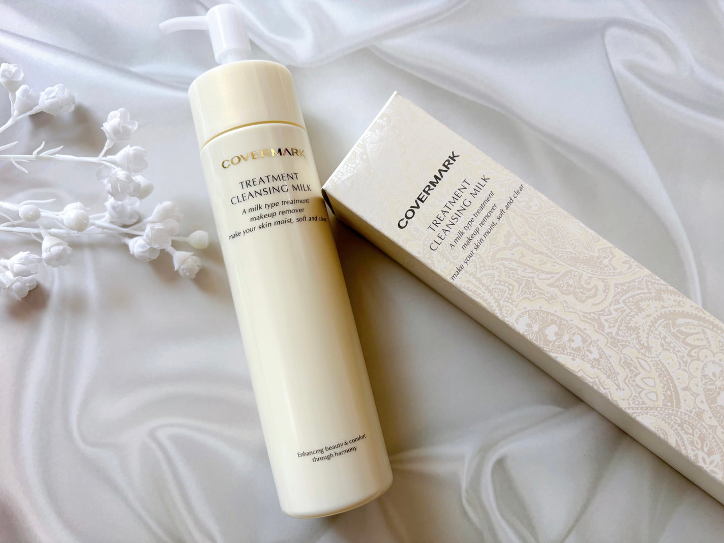 トリートメント クレンジング ミルク/COVERMARK/ミルククレンジングを使ったクチコミ(1枚目)