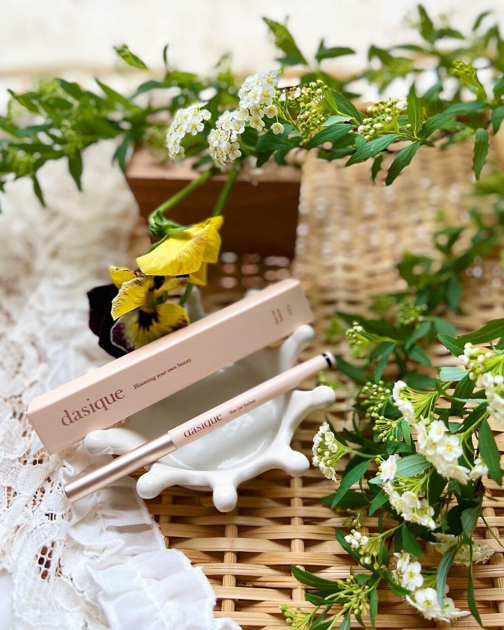 スリムジェルアイライナー 01 ブラック/dasique/ジェルアイライナーを使ったクチコミ（1枚目）