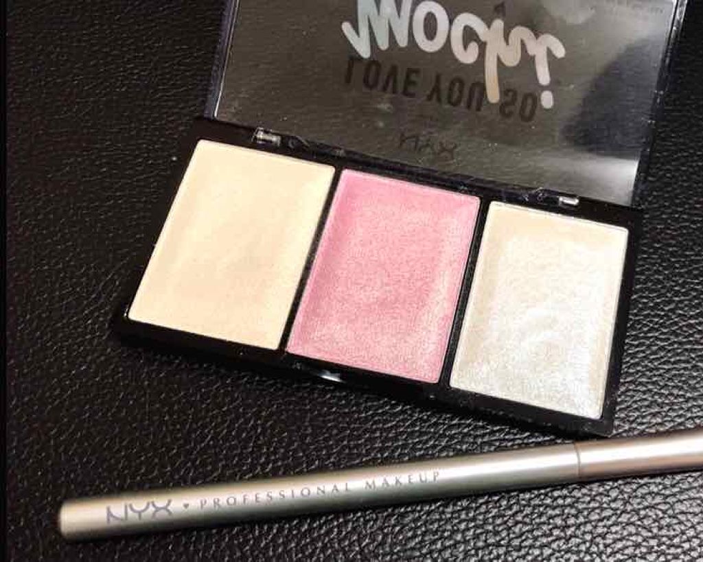 ラブ ユー ソー モッチ ハイライティング パレット/NYX Professional Makeup/プレストパウダーを使ったクチコミ（2枚目）
