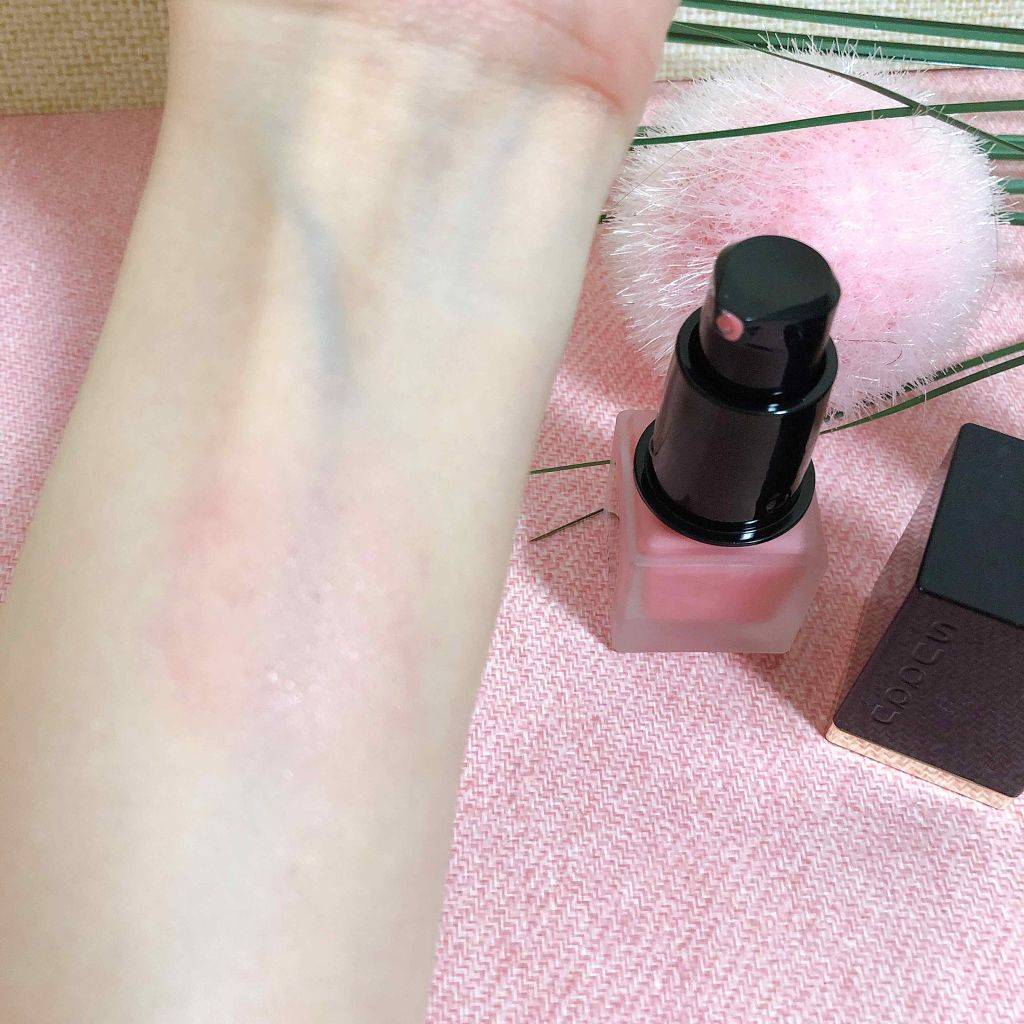 シマー リクイド ブラッシュ/SUQQU/リキッドチークを使ったクチコミ（2枚目）