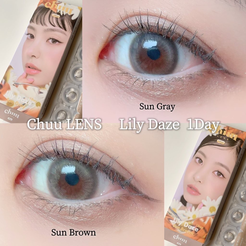 Lily Daze/chuu LENS/ワンデー（１DAY）カラコンを使ったクチコミ（1枚目）