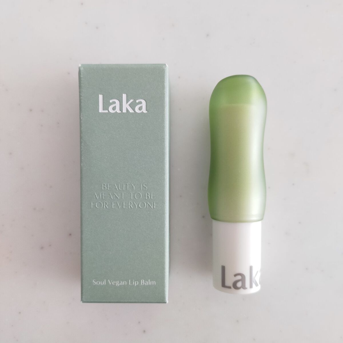ソウルヴィーガンリップバーム 01 クリア/Laka/リップバームを使ったクチコミ（1枚目）