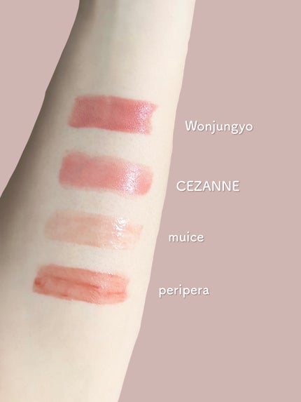 ウォンジョンヨ リップステッカー/Wonjungyo/口紅を使ったクチコミ(3枚目)