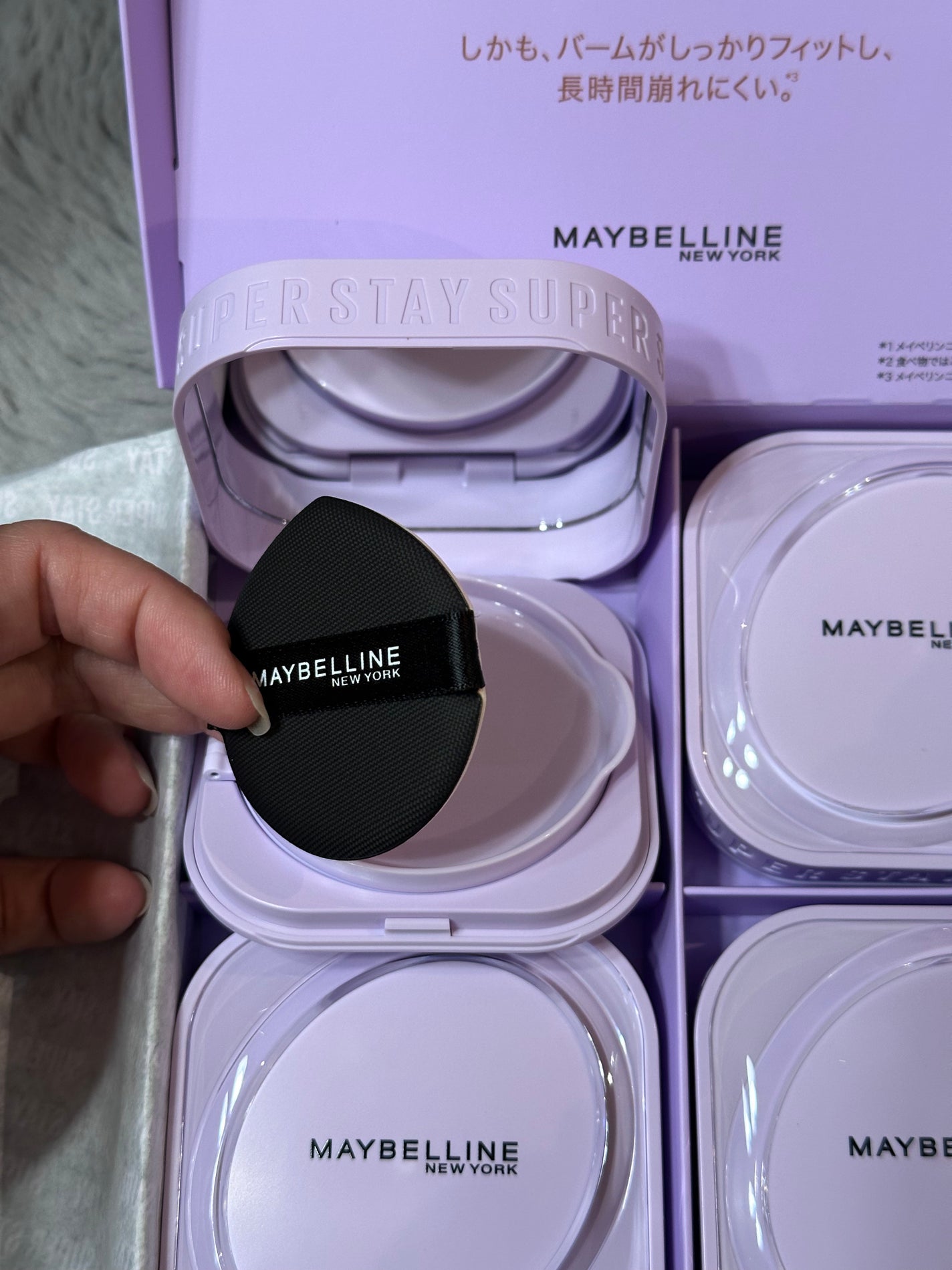 SPステイ クリームパクト ファンデーション/MAYBELLINE NEW YORK/クリーム・エマルジョンファンデーションを使ったクチコミ(5枚目)