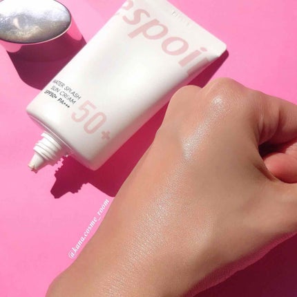 ウォータースプラッシュサンクリーム/espoir/日焼け止め・UVケアを使ったクチコミ(3枚目)