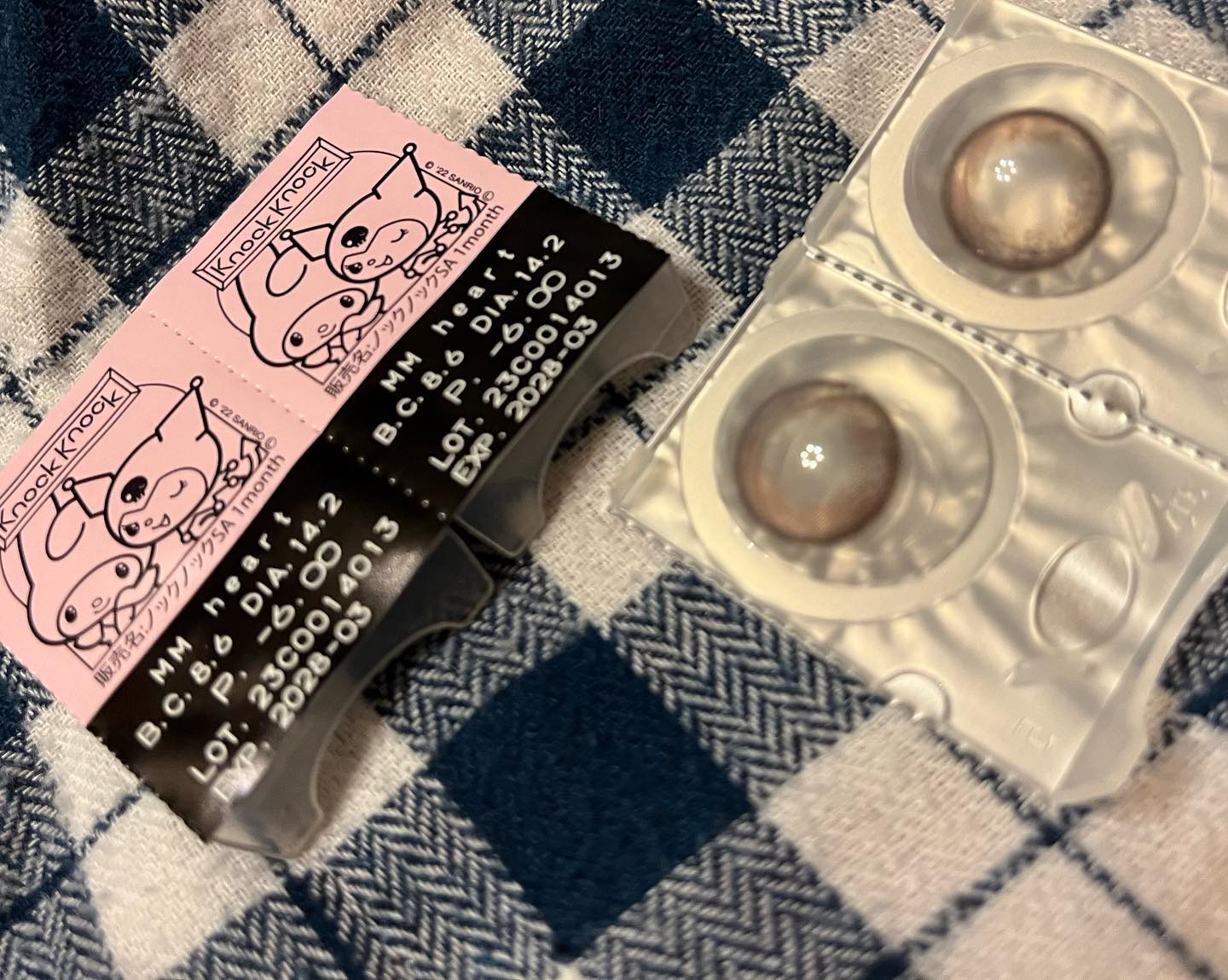 knock knock 1month/SHOBIDO/１ヶ月（１MONTH）カラコンを使ったクチコミ（3枚目）