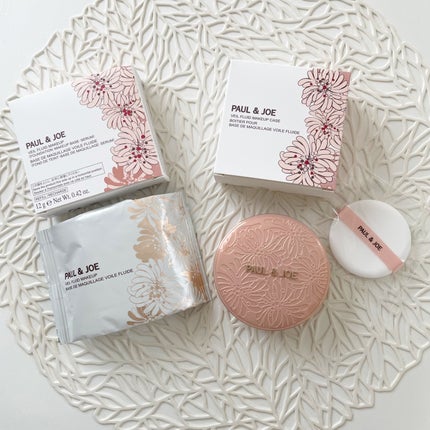 シースルー ヴェール コンパクト 02 肌にとけこみフレッシュに仕上げるナチュラルカラー/PAUL & JOE BEAUTE/ファンデーションを使ったクチコミ(2枚目)